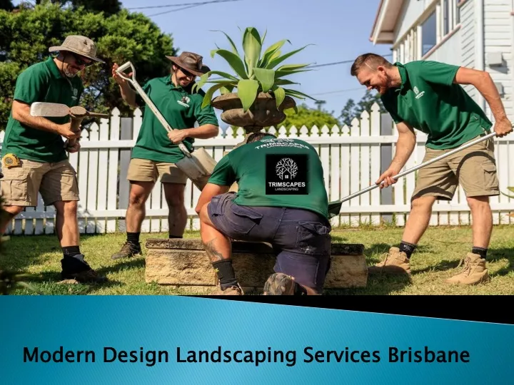 modern design landscaping services brisbane