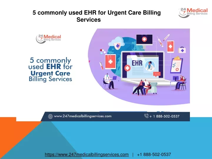 5 commonly used ehr for urgent care billing services