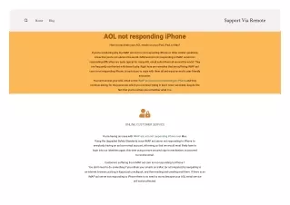 support via remote