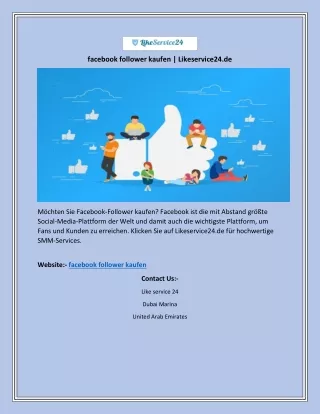 facebook follower kaufen likeservice24 de
