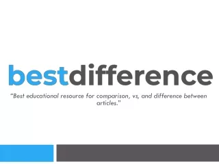 Best Difference - Comparison, Vs, And Difference Between Resource