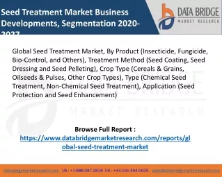 seed treatment market business developments