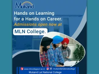 Top College In Haryana For Higher Education - Mukand Lal National College