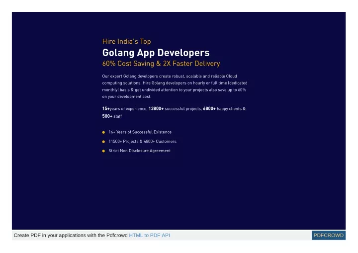 hire india s top golang app developers 60 cost