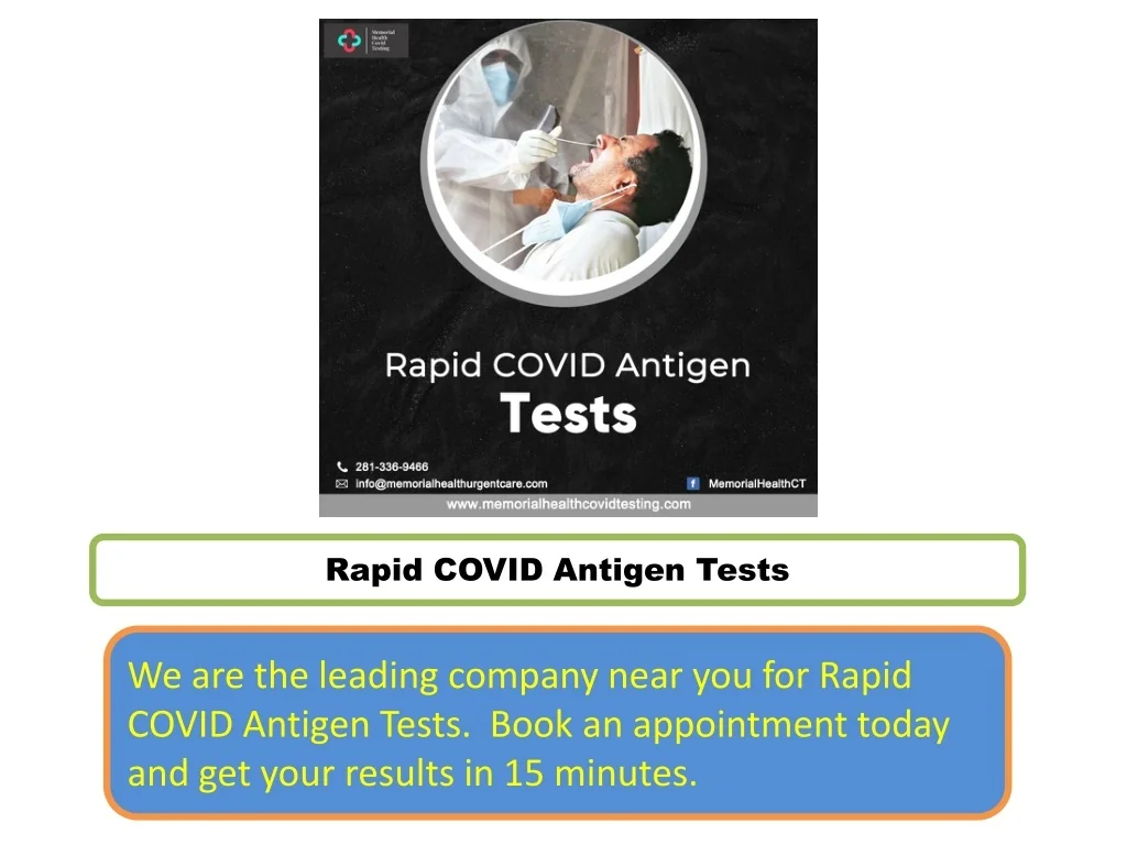 PPT - Rapid COVID Antigen Tests PowerPoint Presentation, free download ...