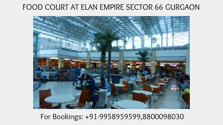 food court at elan empire sector 66 gurgaon