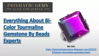 everything about bi color tourmaline gemstone