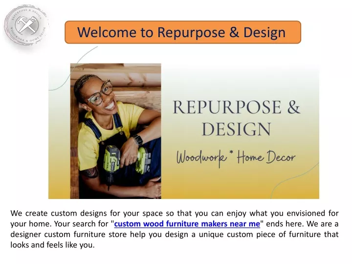welcome to repurpose design