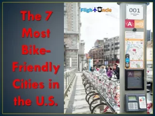 Best bike-friendly 7 cities in U.S. for travel