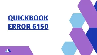 Quickbook Error 6150