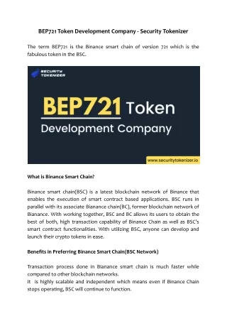 bep721 token development company security