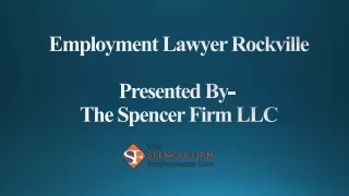 Employment Lawyer Rockville