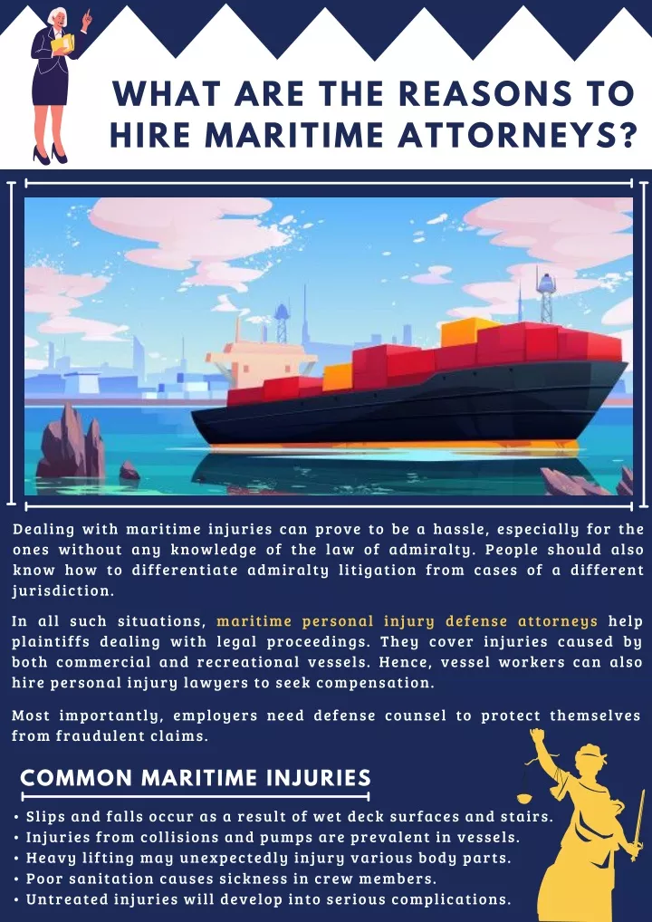 what are the reasons to hire maritime attorneys