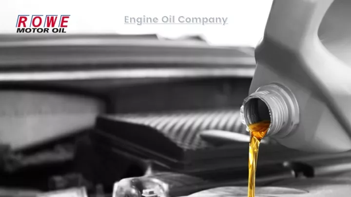 engine oil company