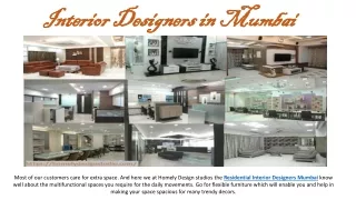 Interior Designers in Mumbai