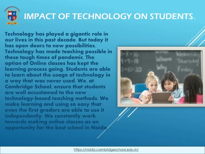 impact of technology on students