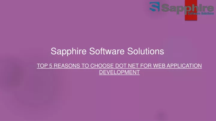 sapphire software solutions