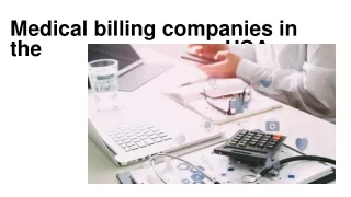 Medical billing companies in the USA