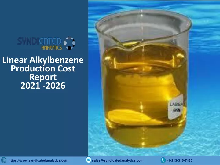 linear alkylbenzene production cost report 2021