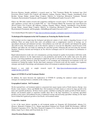 Impact of Covid 19 Analysis on Soil Treatment Market