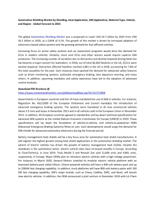automotive shielding market by shielding heat