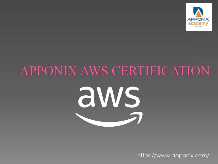 apponix aws certification