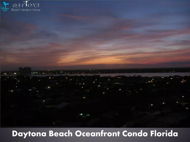 daytona beach oceanfront condo florida