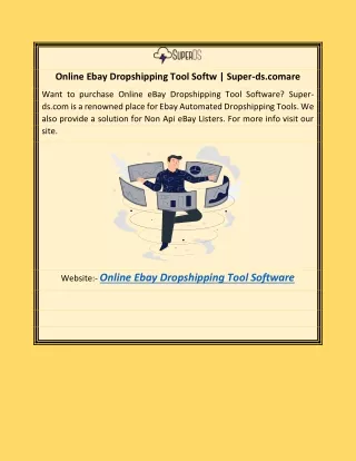 Online Ebay Dropshipping Tool Softw | Super-ds.comare