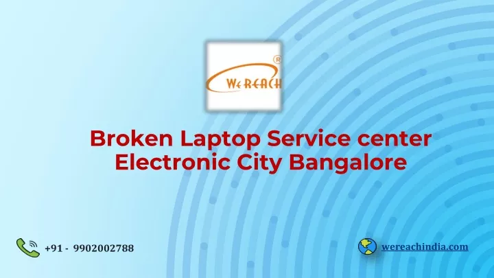 broken laptop service center electronic city bangalore