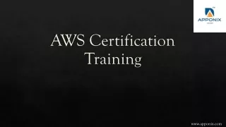 AWS training