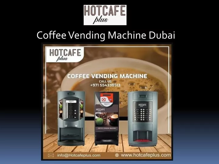 coffee vending machine dubai