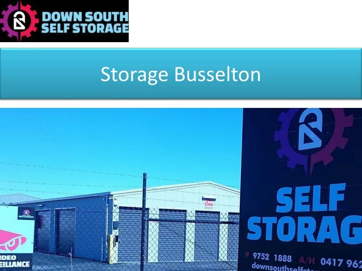 storage busselton