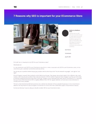 Ecommerce SEO Services