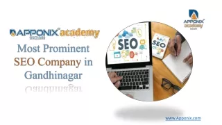 Apponix service SEO Company in Gandhinagar