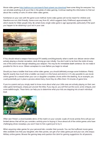 The Intermediate Guide to planet zoo download