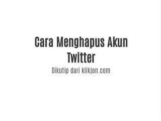 Cara Download Video di Twitter