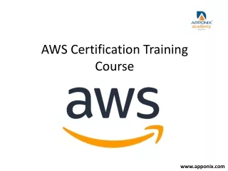 AWS Certification Training Course