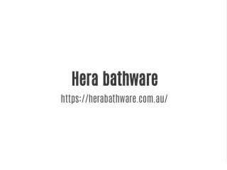 hera bathware https herabathware com au