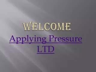welcome