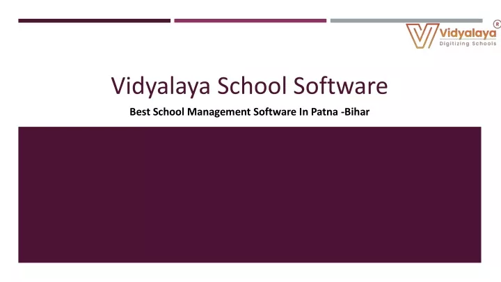 vidyalaya school software