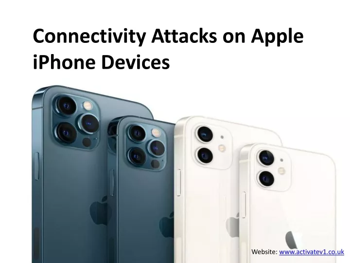 connectivity attacks on apple iphone devices