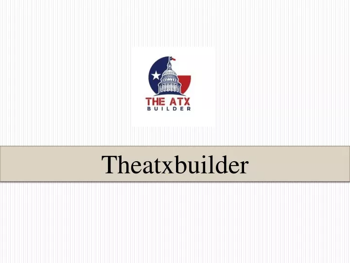 theatxbuilder