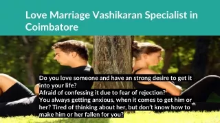 Love Marriage Vashikaran Specialist Astrologer in India