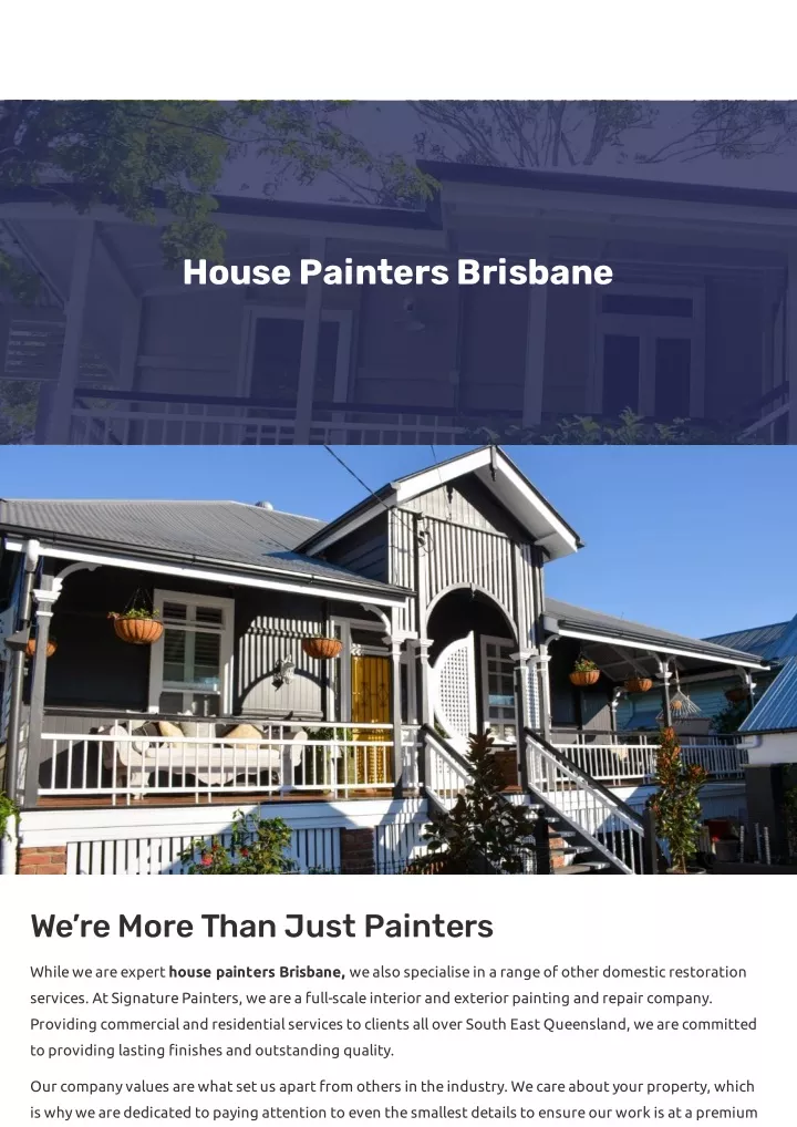 house painters brisbane