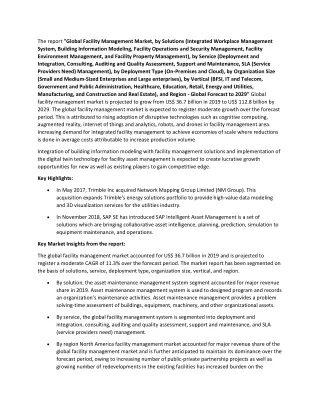Global facility management market