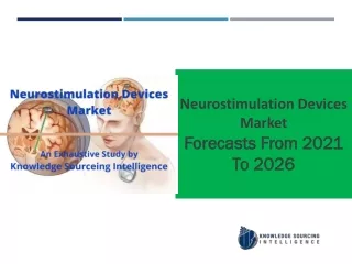 Neurostimulation Devices Market to grow at a CAGR of 10.08% (2026-2019)