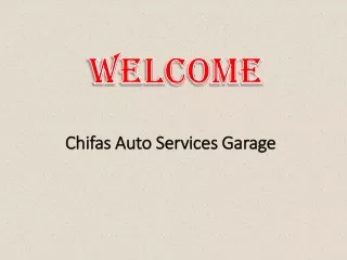 welcome