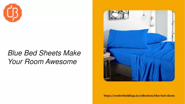 blue bed sheets make your room awesome