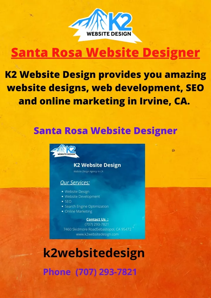 santa rosa website designer