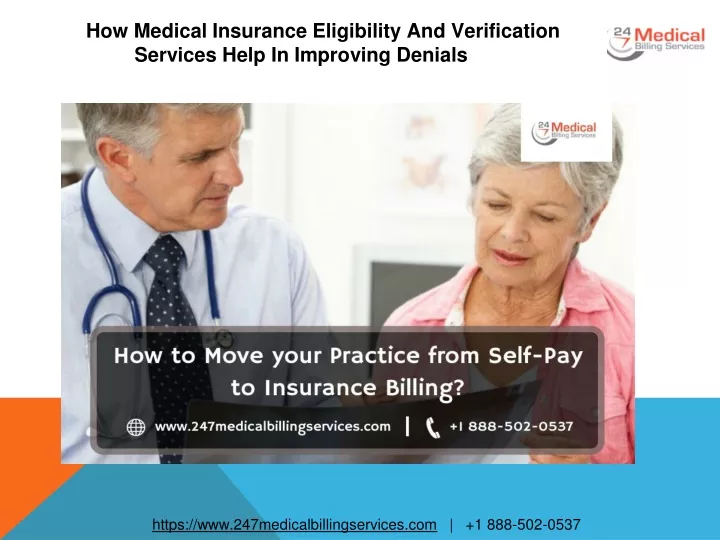 how medical insurance eligibility and verification services help in improving denials